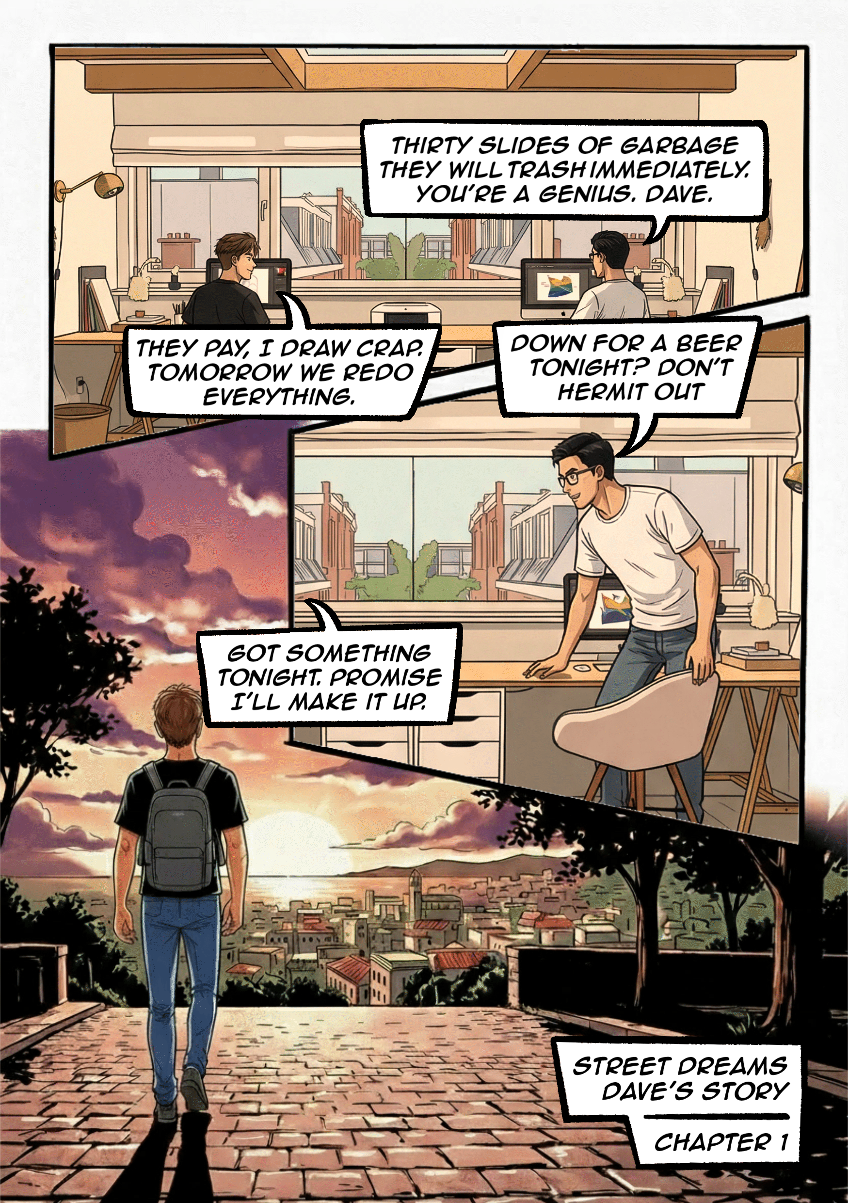 Dave's Story - Chapter 1 - The double life