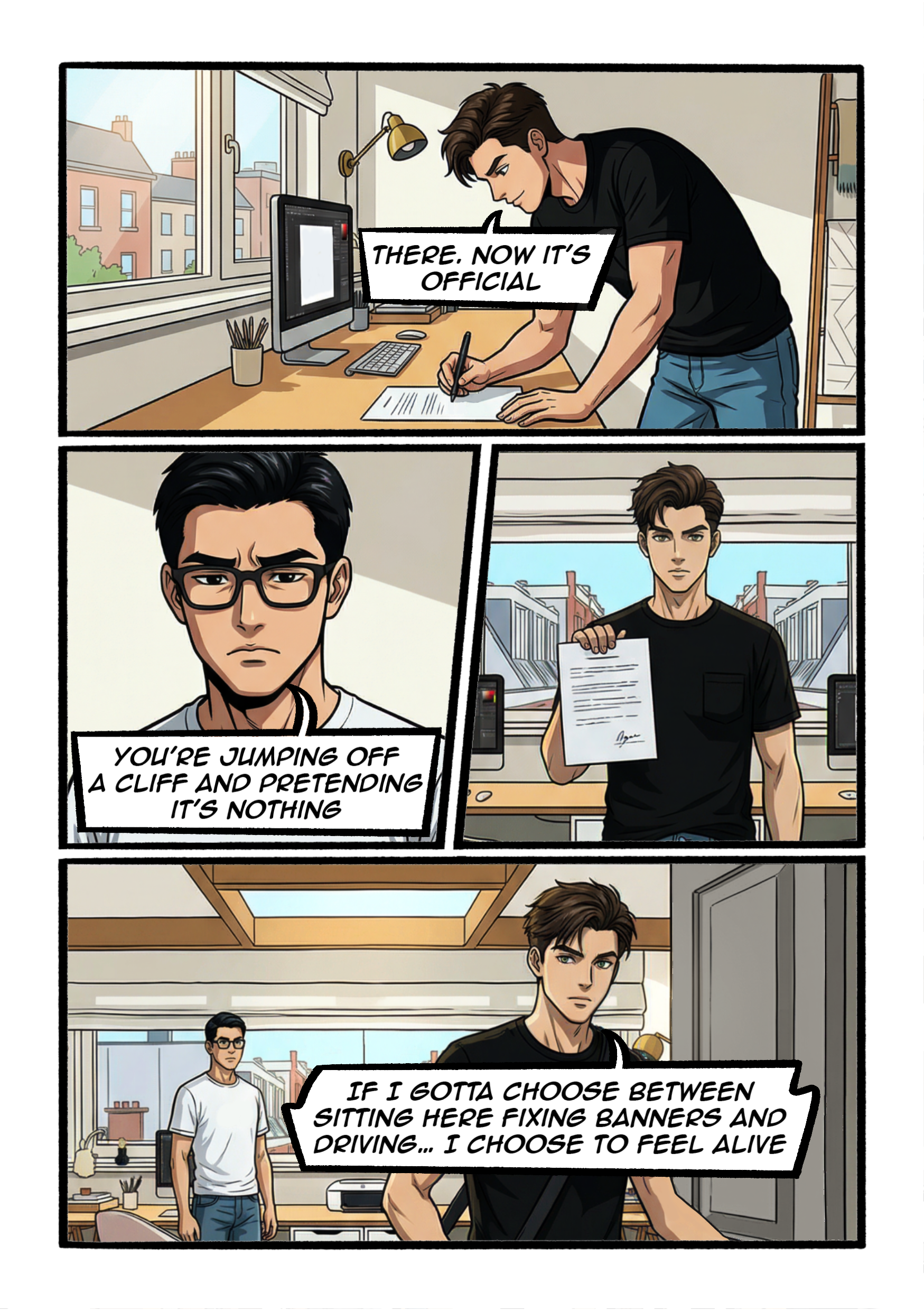 Dave's Story - Chapter 3 - The big choice