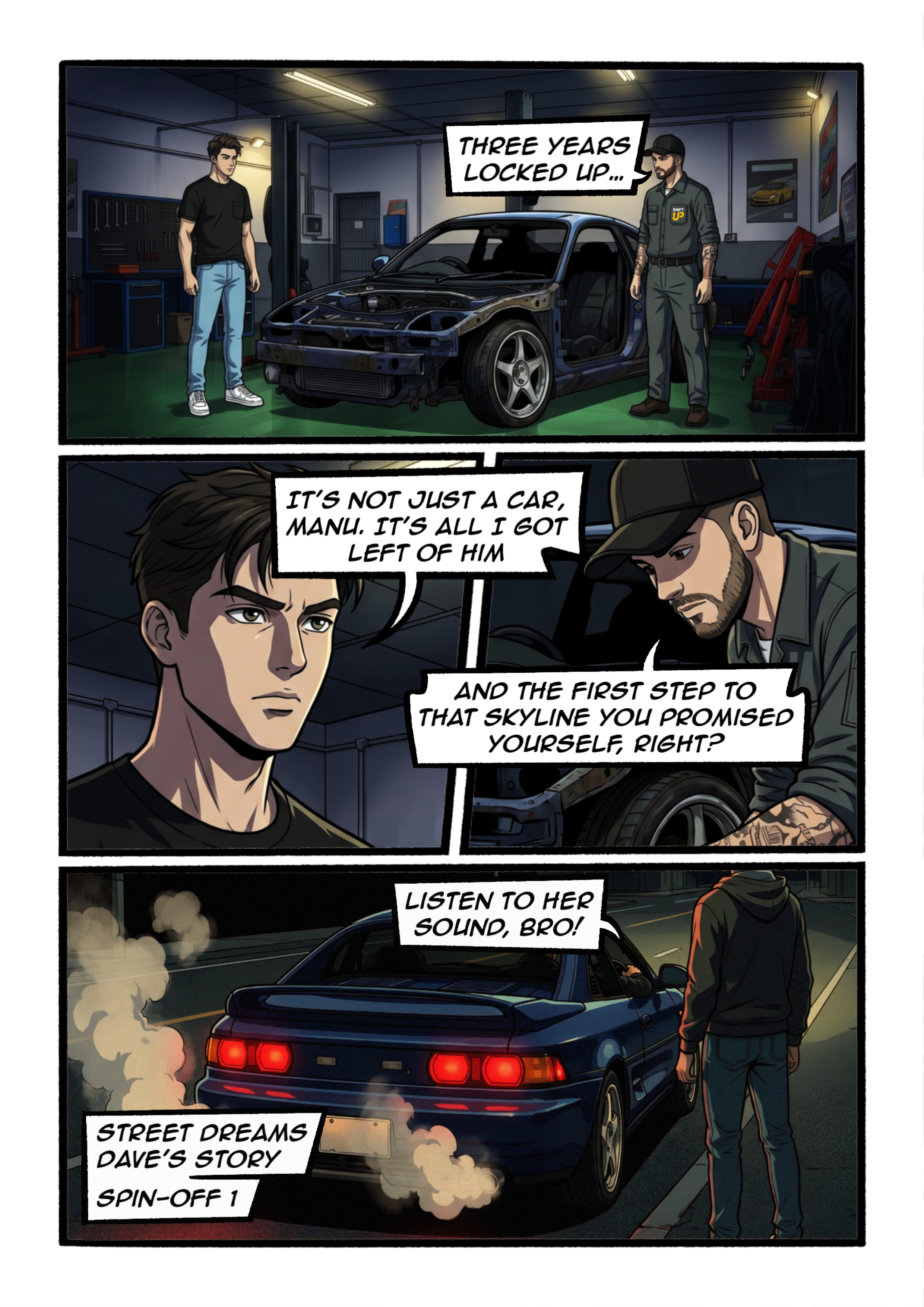 Dave's Story - Spin-off 1 - Mick's MR2 is back