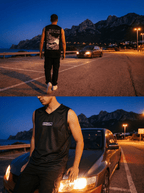 BUILT FOR NIGHT RUNS - Basketball Jersey - Street Dreams - CUT-SEW