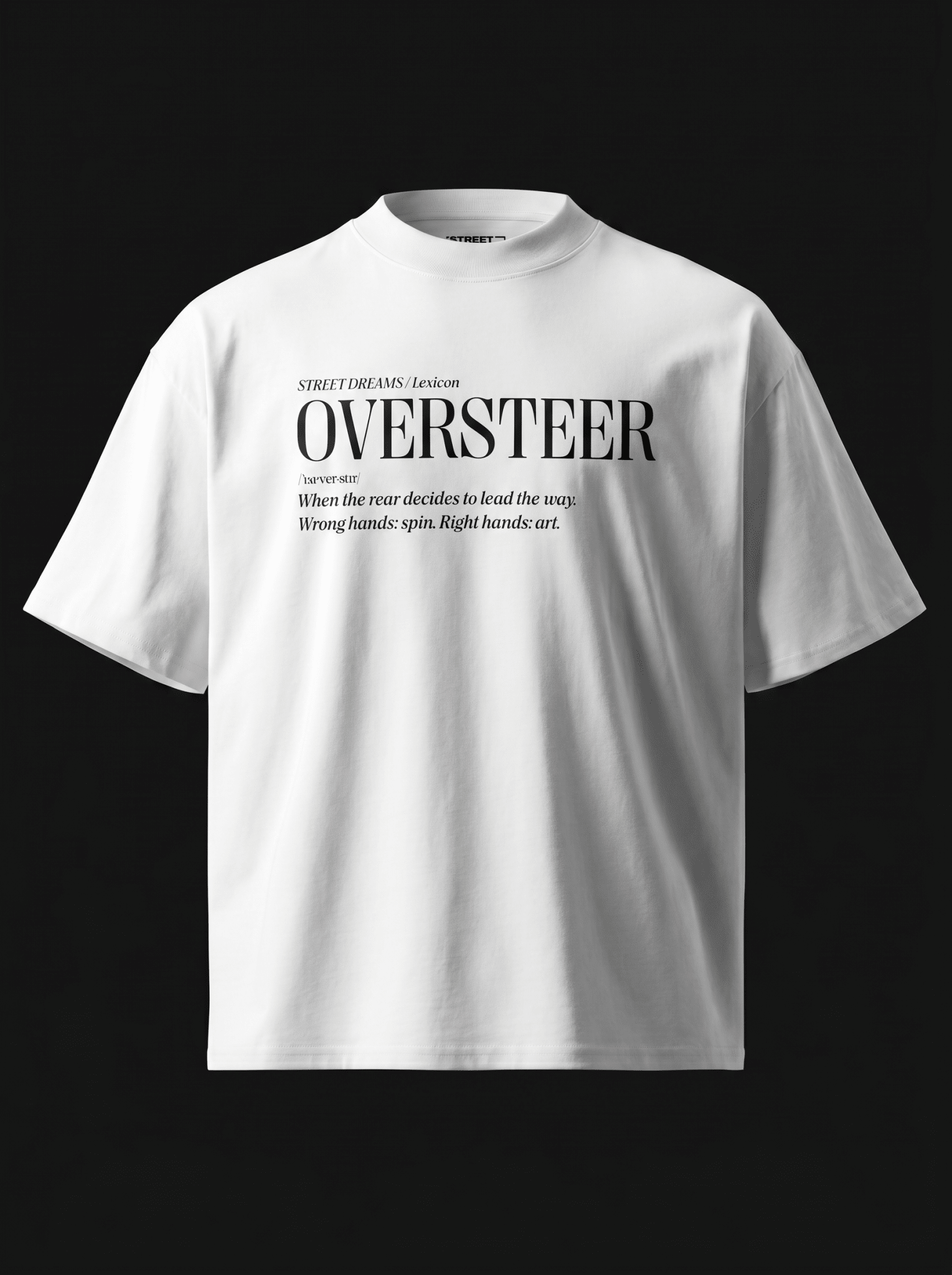OVERSTEER - Oversized Tee - Street Dreams - T-SHIRT