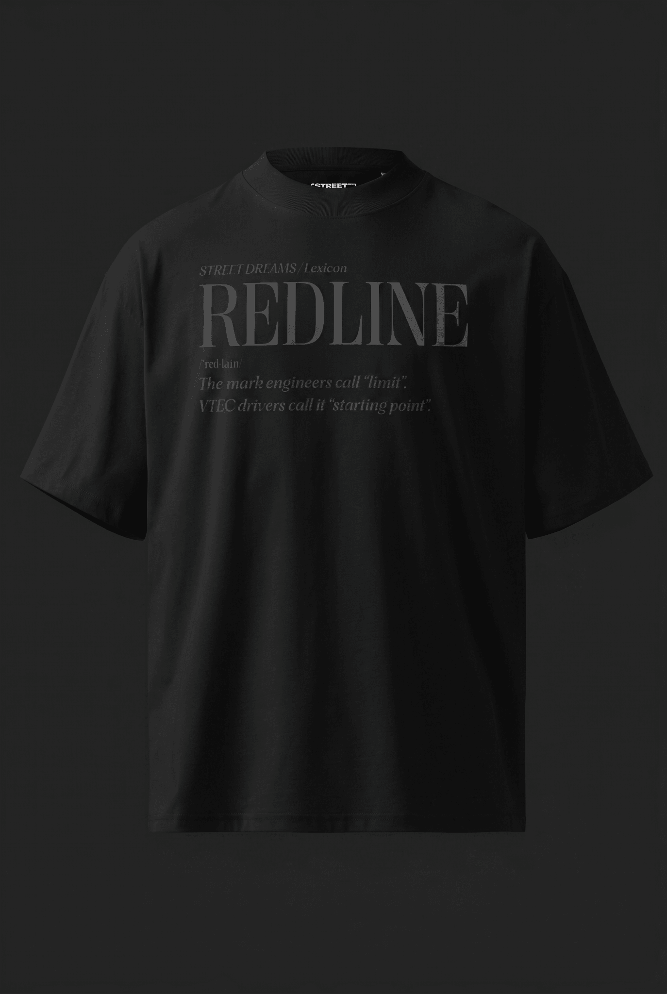 REDLINE - Oversized Tee - Street Dreams - T-SHIRT