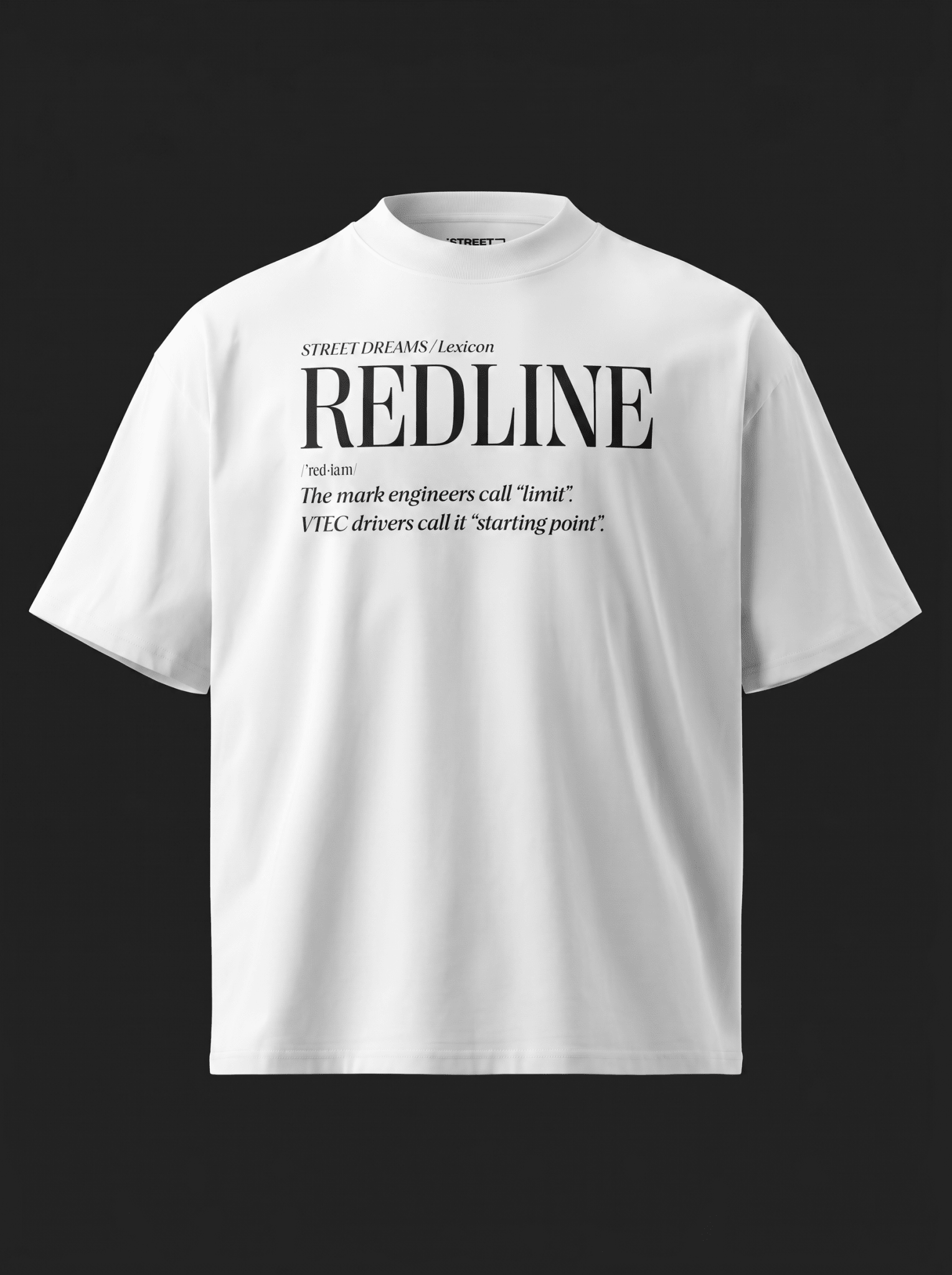 REDLINE - Oversized Tee - Street Dreams - T-SHIRT